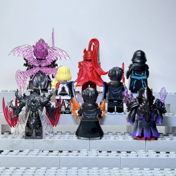 Solo Leveling Custom Minifigure Set – Sung Jinwoo, Igris, Beru & More (8pcs) - Picture 8 of 8